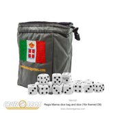 Cruel Seas Regia Marina dice bag & dice